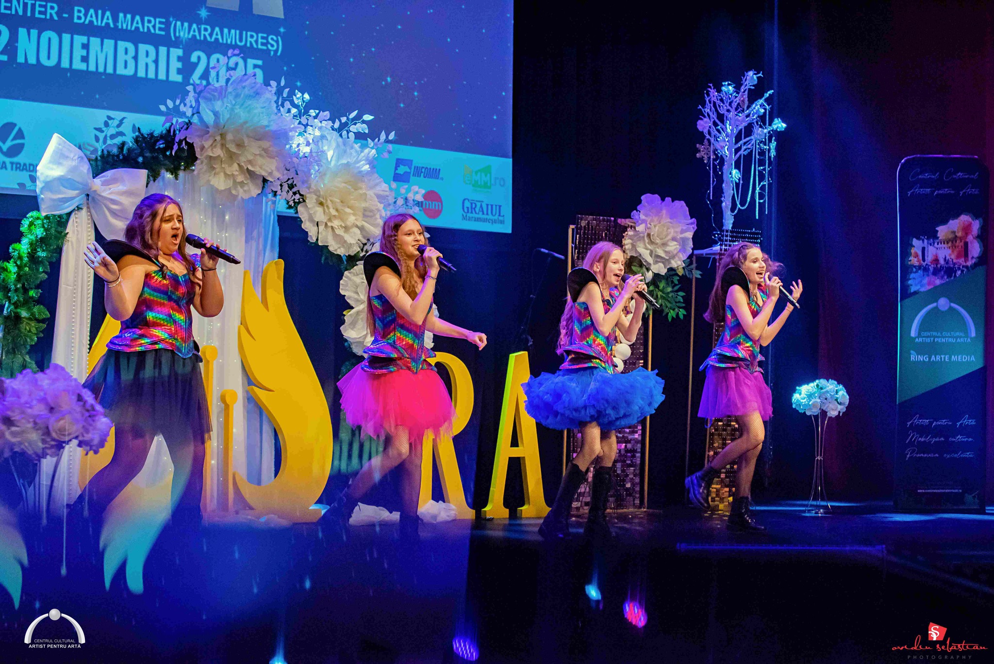 Scena în cadrul festivalului