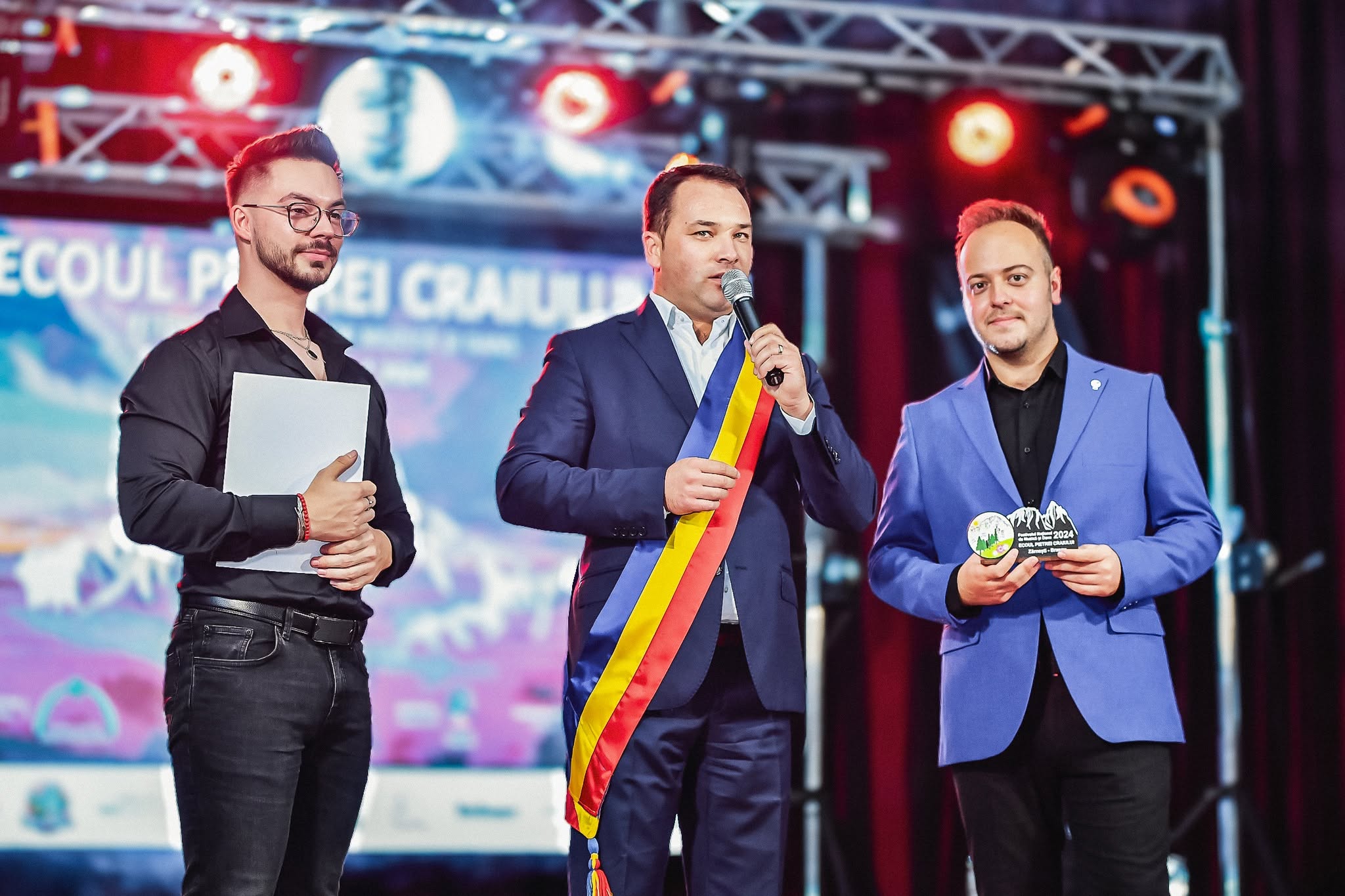 Scena în cadrul festivalului