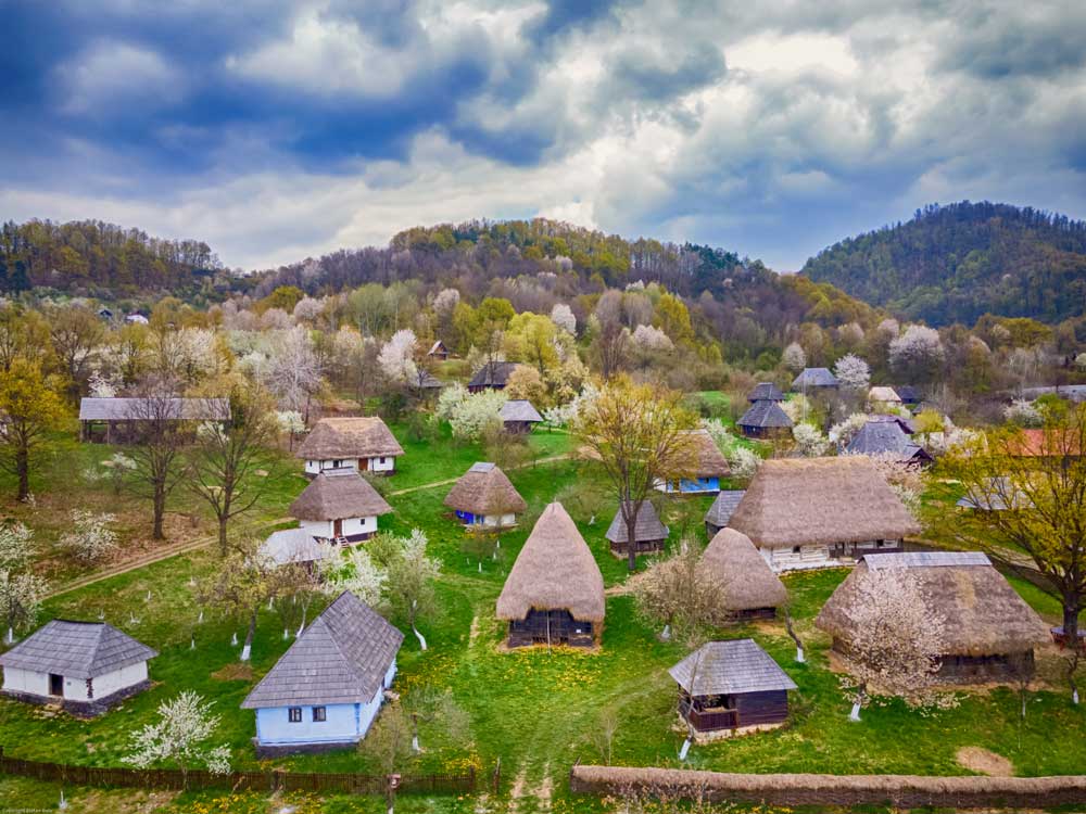 Case tradiționale la Muzeul Satului din Baia Mare